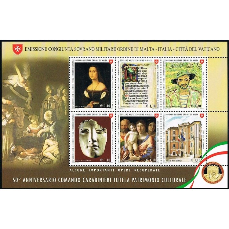 SMOM 2019 Comando Carabinieri BF MNH**