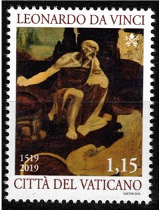 VATICAN 2019 Leonardo da Vinci MNH**