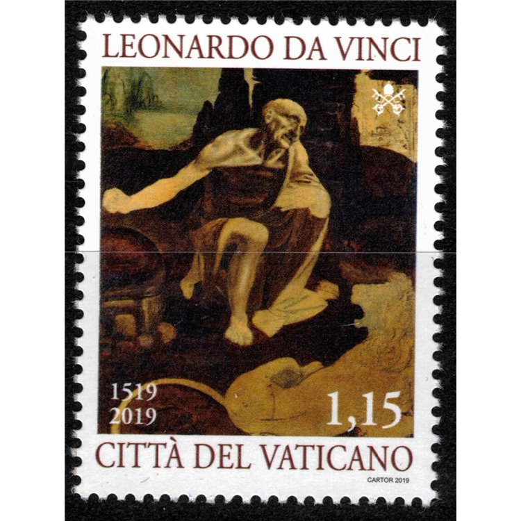 VATICAN 2019 Leonardo da Vinci MNH**