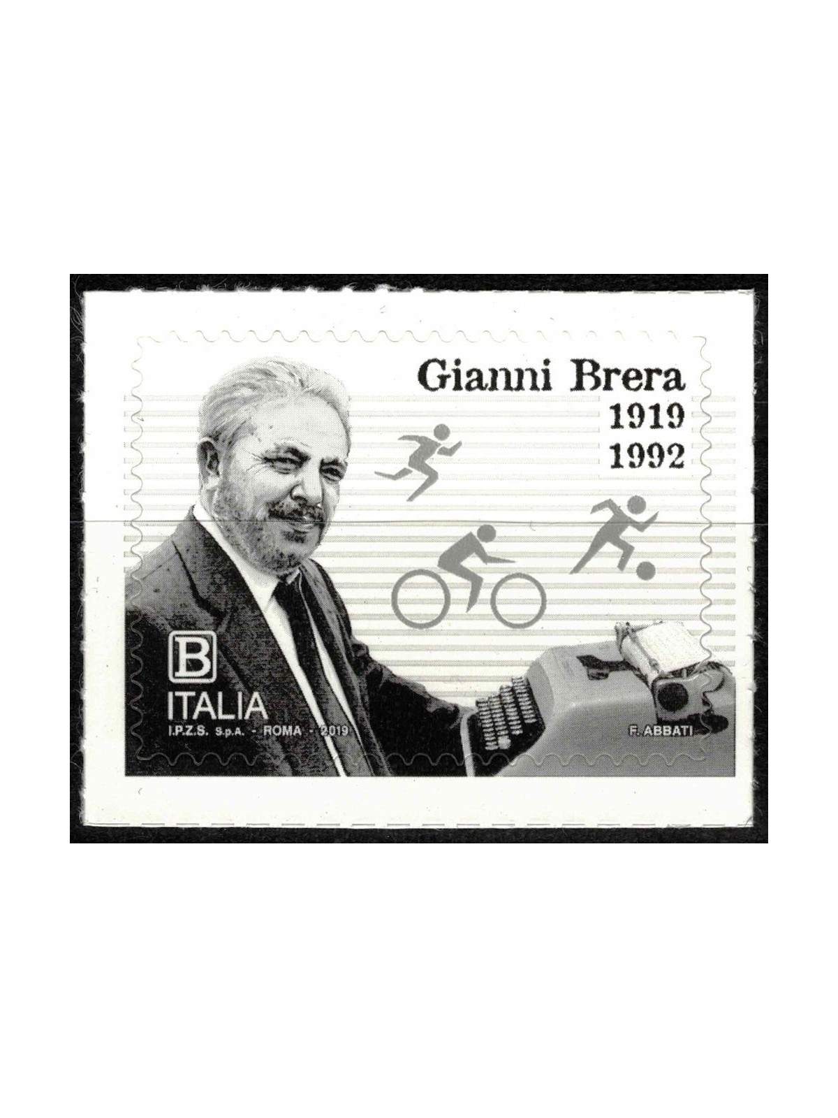 ITALIA 2019 Gianni Brera MNH**