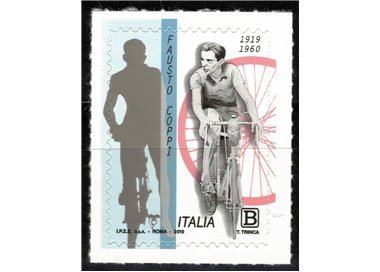 ITALY 2019 Fausto Coppi MNH**