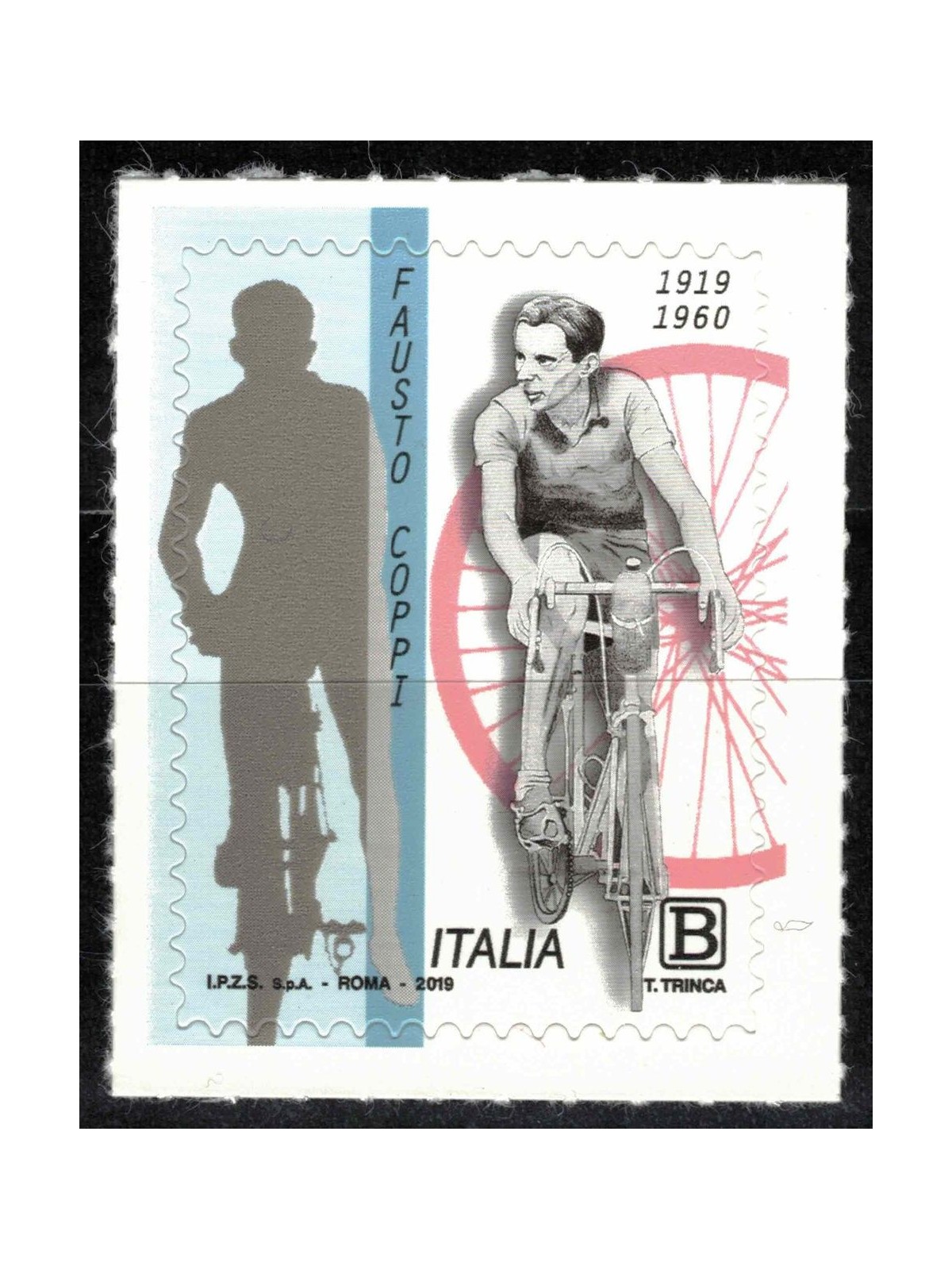 ITALY 2019 Fausto Coppi MNH**