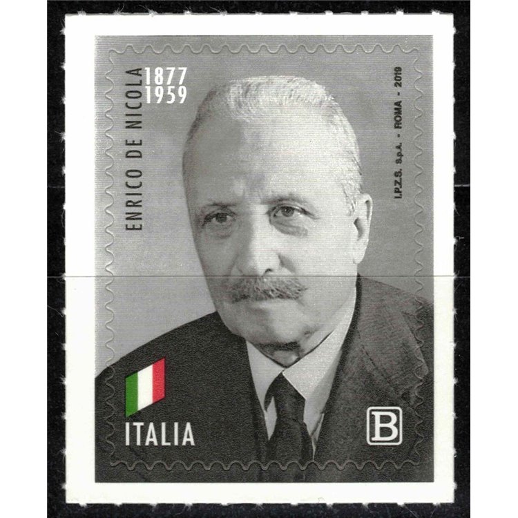 ITALIA 2019 Enrico De Nicola MNH**