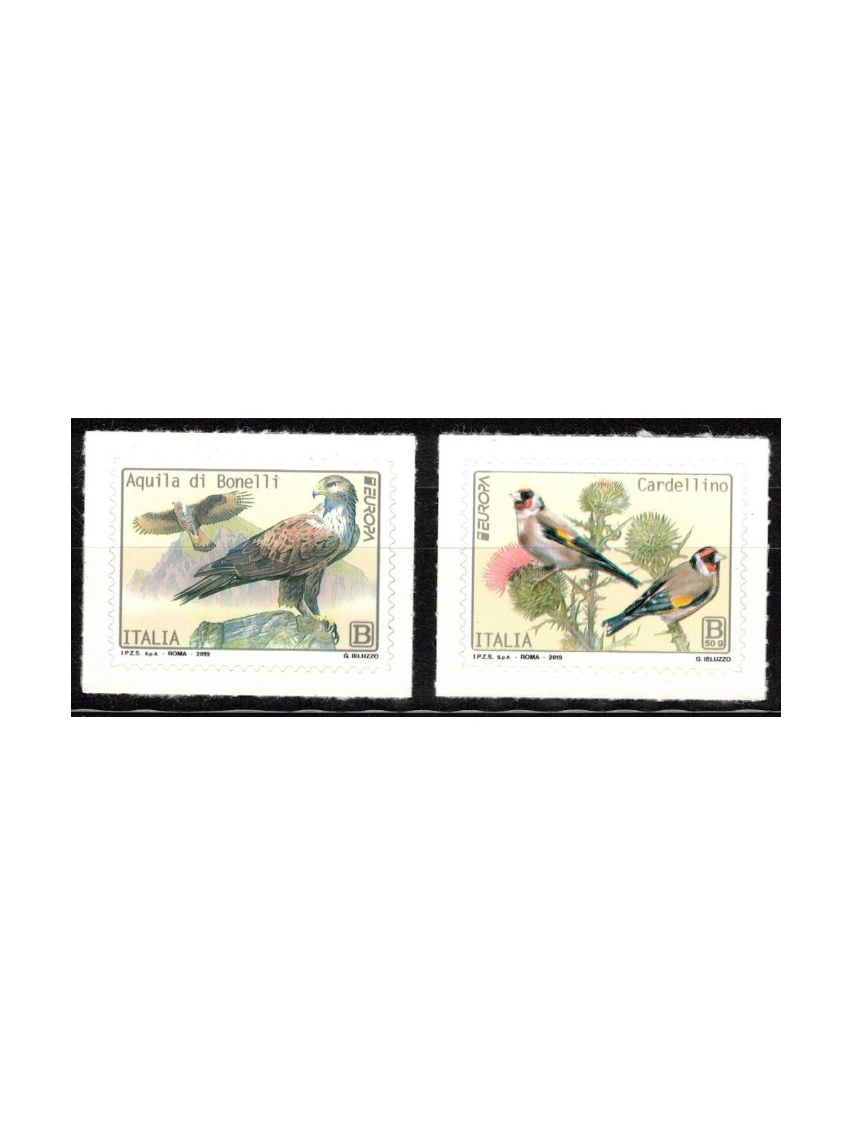 ITALIA 2019 Europa 2v MNH**