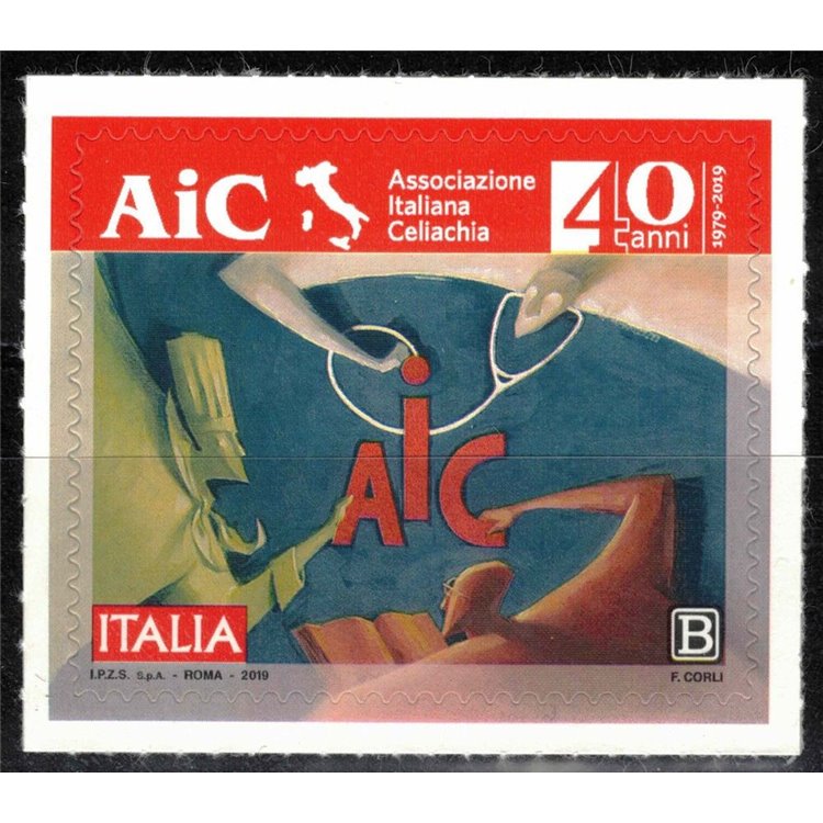 ITALIA 2019 Associazione Italiana Celiachia MNH**