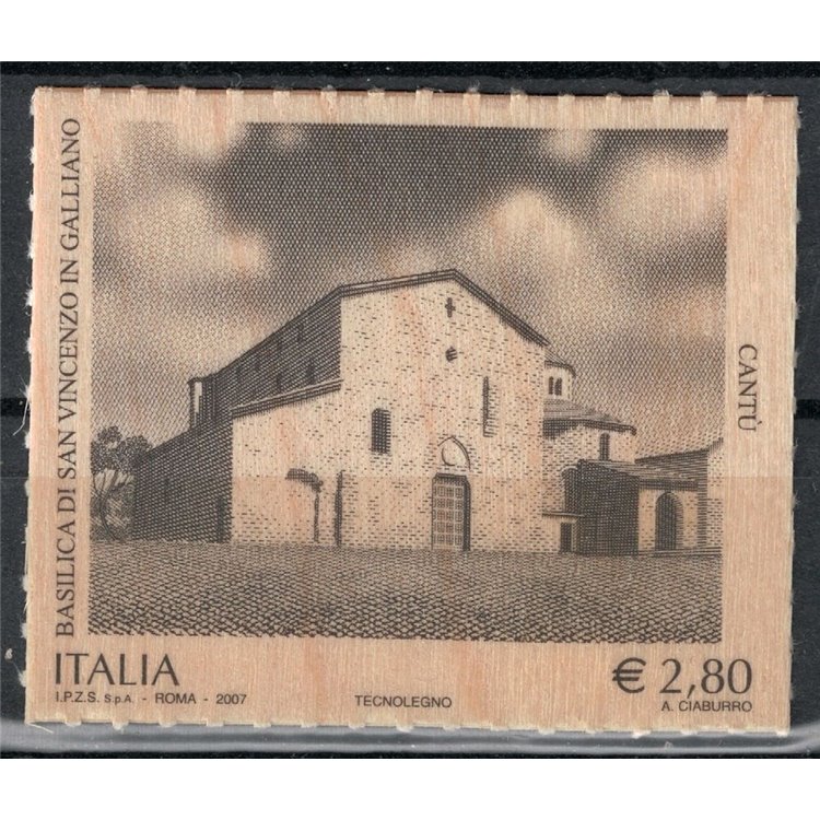 ITALY 2007 Basilica of S. Vincenzo in Galliano MNH**