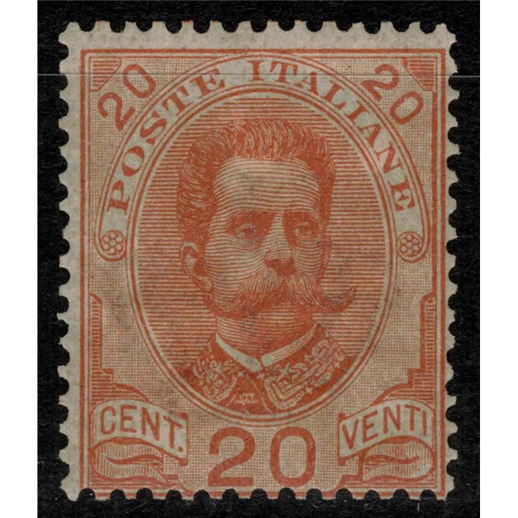 ITALY KINGDOM 1891 Umberto I 20c orange MH*