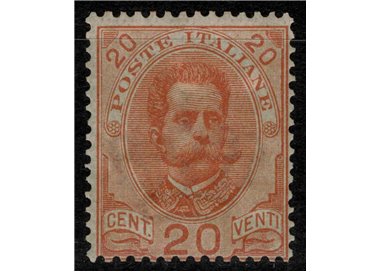 ITALY KINGDOM 1891 Umberto I 20c orange MH*