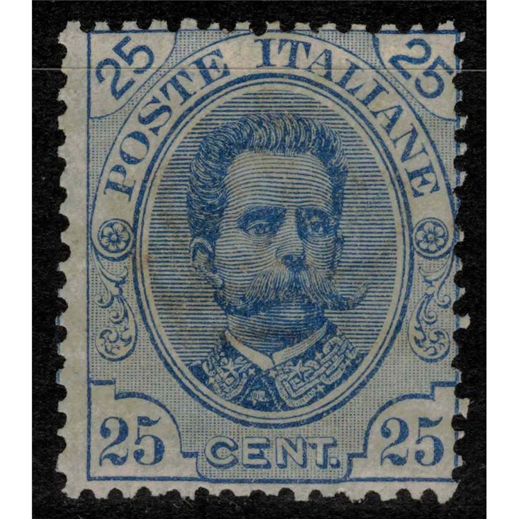ITALY KINGDOM 1891 Umberto I 25c blue MH*