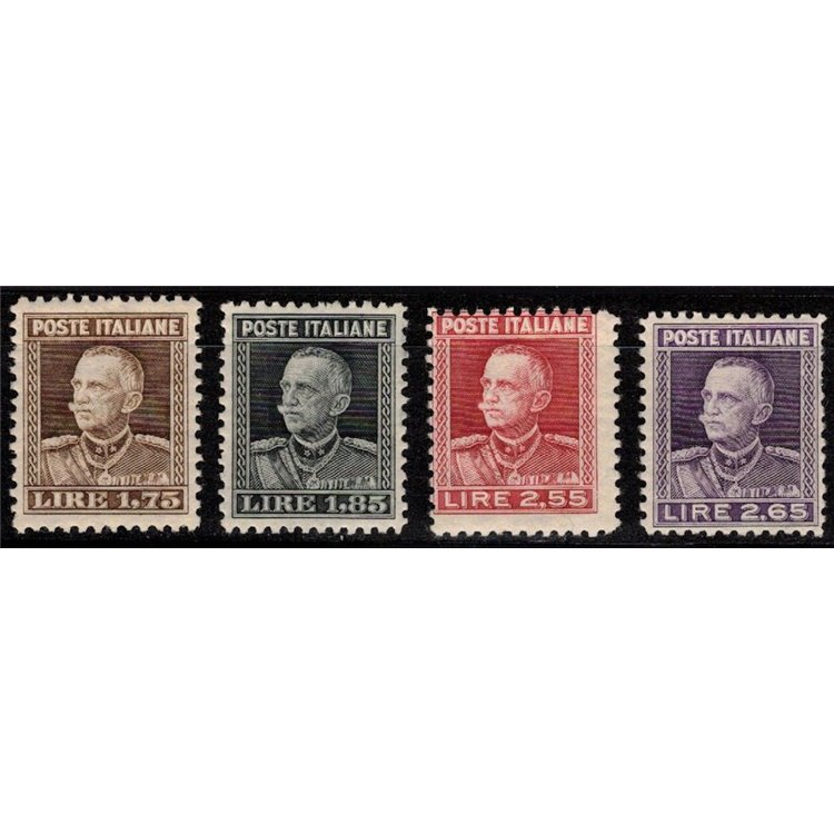 ITALIA REGNO 1927 Parmeggiani 4v MH*