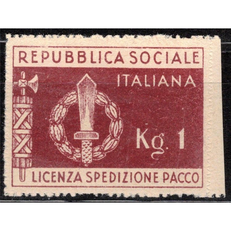 ITALY RSI 1944 Military Exemption MH*