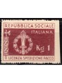 ITALY RSI 1944 Military Exemption MH*