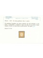 ITALIA REGNO 1862 10c bistro MNH** (Lusso) ©