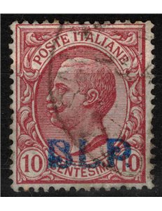 ITALIA REGNO 1920-23 BLP 10c rosa us ©