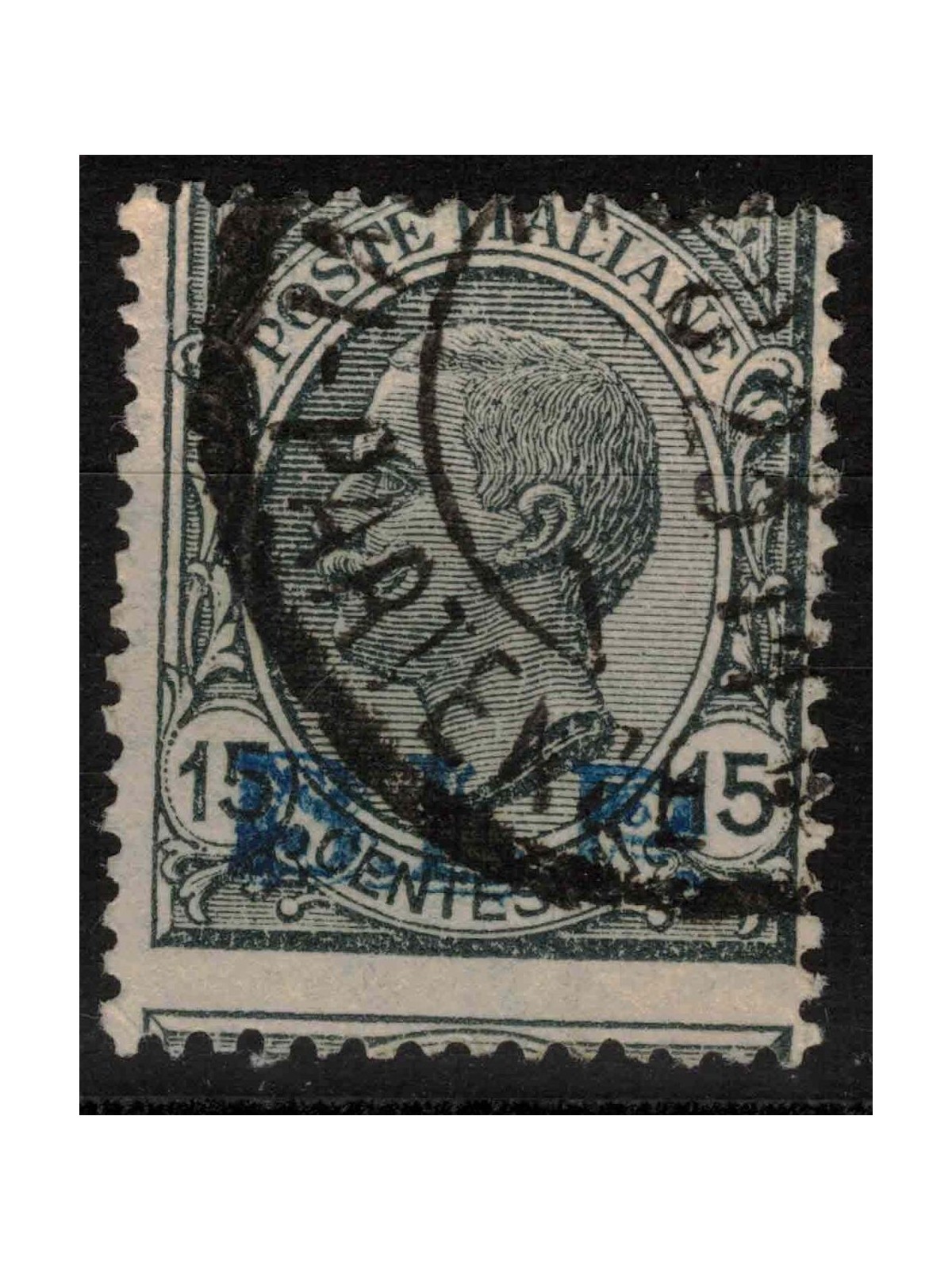 ITALY KINGDOM 1922-23 BLP 15c grey us ©