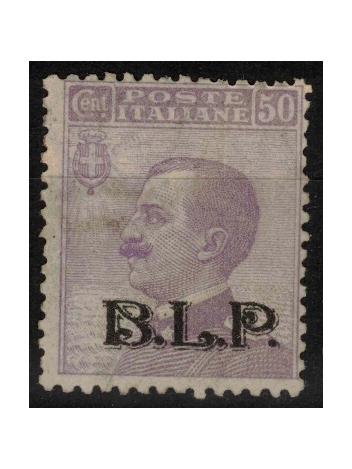 ITALY KINGDOM 1922-23 BLP 50c violet MH* ©