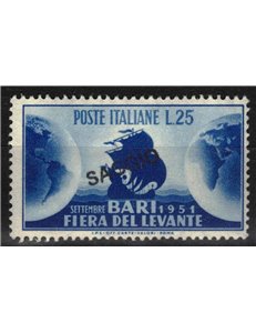 ITALY 1951 Levante Fair (Example) MNH** ©