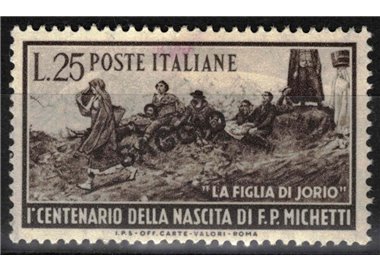 ITALIA 1951 Francesco Paolo Michetti (Saggio) MNH** ©