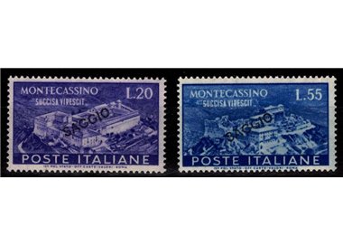 ITALIA 1951 Abbazia di Montecassino (Saggio) MNH** ©
