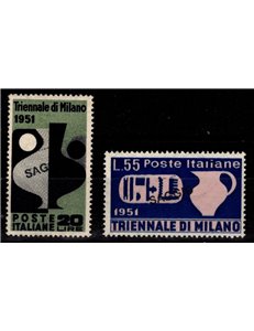 ITALY 1951 Milan Triennial (Essay) MNH** ©