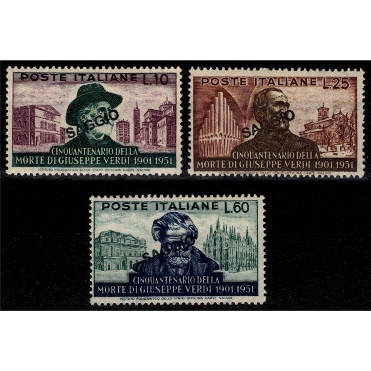 ITALY 1951 Giuseppe Verdi (Essay) MNH** ©