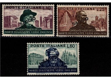 ITALY 1951 Giuseppe Verdi (Essay) MNH** ©