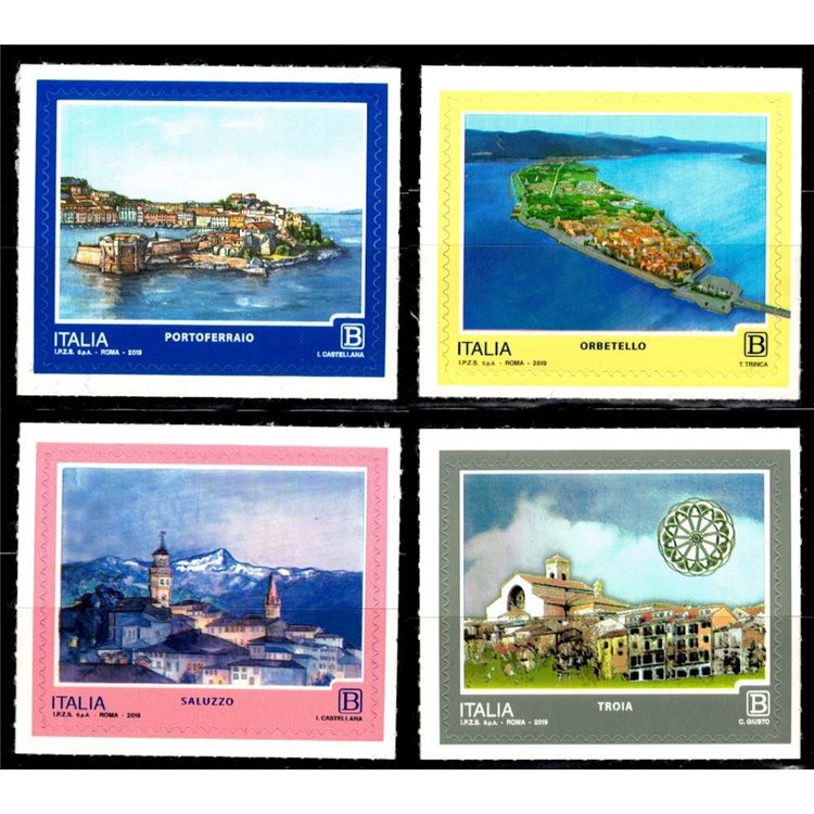 ITALY 2019 Tourism 4v MNH**