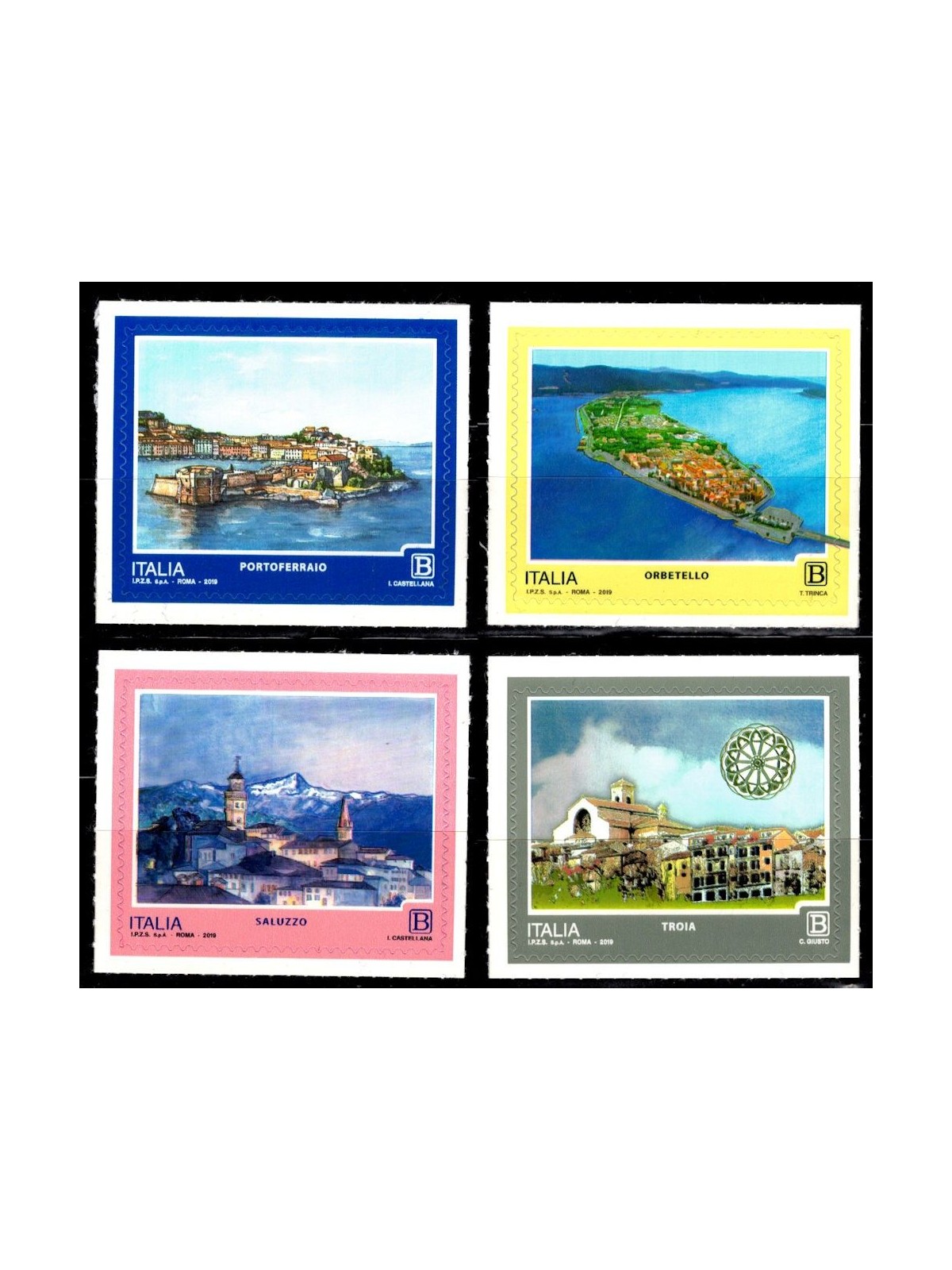 ITALIA 2019 Turismo 4v MNH**