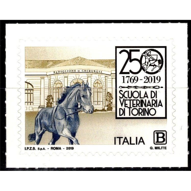 ITALY 2019 Turin Veterinary School MNH**