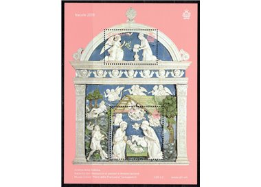 SAN MARINO 2019 Christmas s/s MNH**