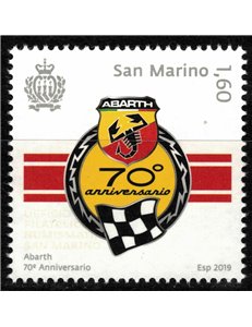 SAN MARINO 2019 Abarth MNH**