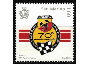 SAN MARINO 2019 Abarth MNH**