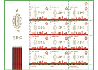 SAN MARINO 2019 Milan MF MNH**