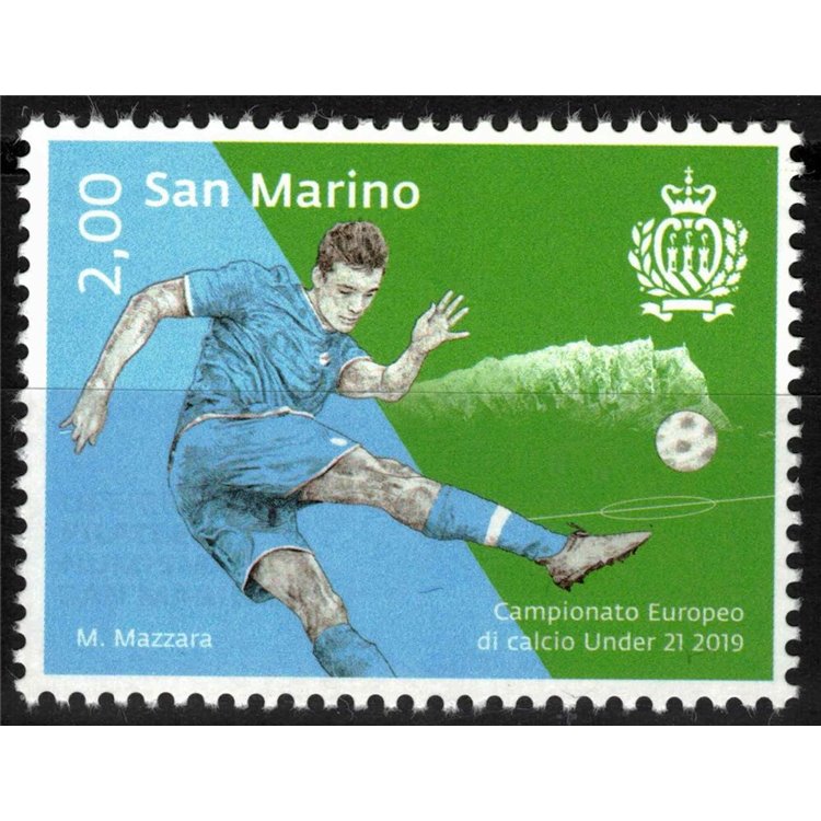 SAN MARINO 2019 Campionato Europeo Under 21 MNH**