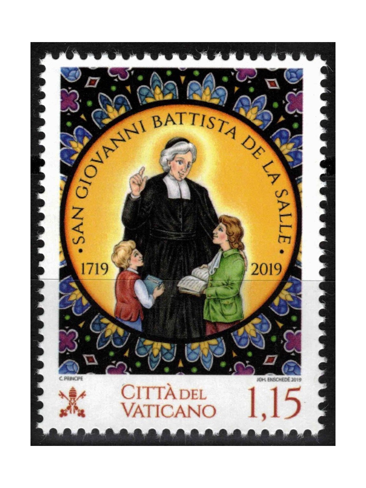 VATICAN 2019 St. John Baptist de La Salle MNH**