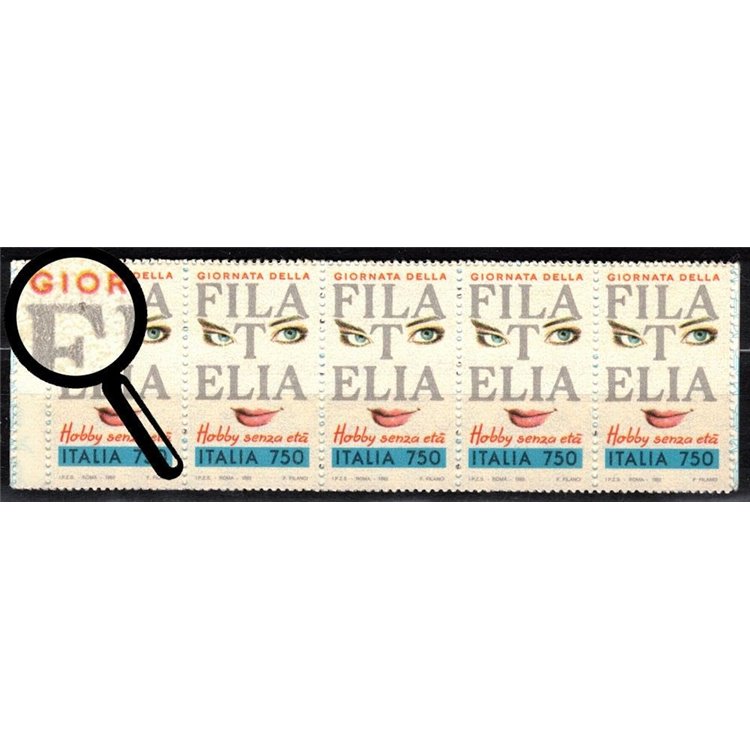ITALY 1992 Philately Day (retouch on F) booklet MNH**