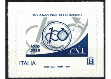 ITALIA 2019 Cassa Nazionale del Notariato MNH**