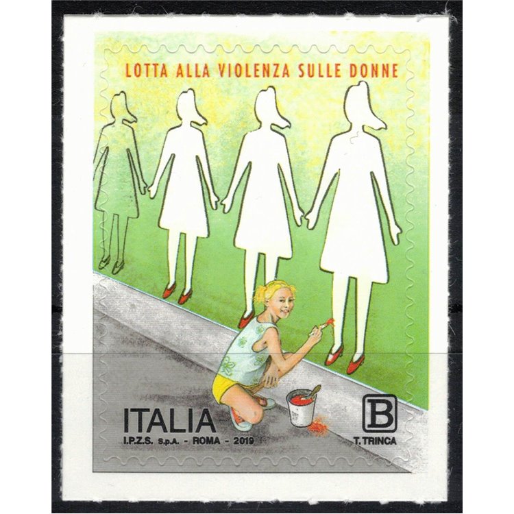 ITALY 2019 Violence against women MNH**