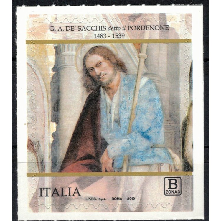 ITALIA 2019 Giovanni Antonio de' Sacchis MNH**