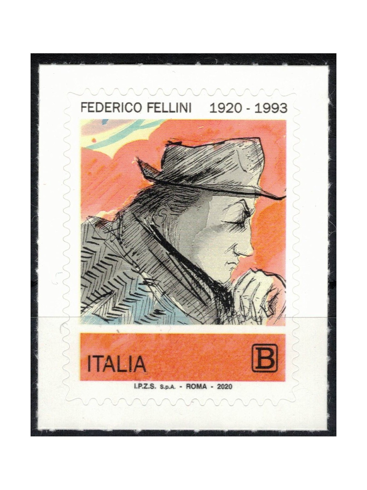 ITALIA 2020 Federico Fellini MNH**