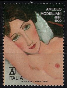 ITALY 2020 Amedeo Modigliani MNH**