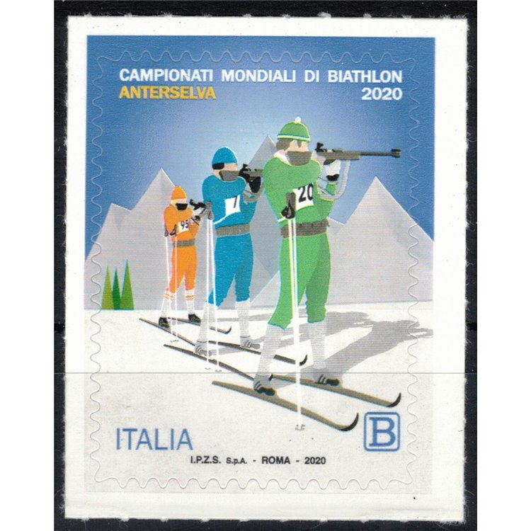 ITALIA 2020 Biathlon MNH**