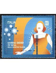 ITALY 2020 Song Festival (Sanremo) MNH**
