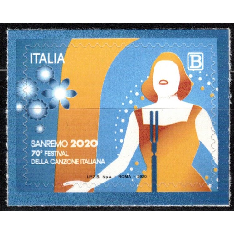 ITALIA 2020 Festival della Canzone (Sanremo) MNH**