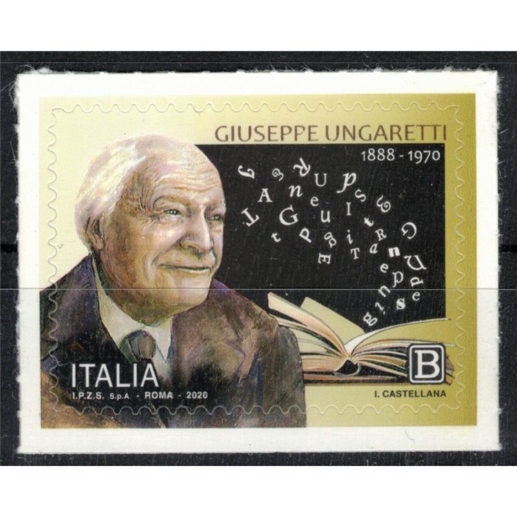ITALY 2020 Giuseppe Ungaretti MNH**