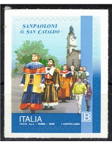 ITALIA 2020 Sanpaoloni di San Cataldo MNH**