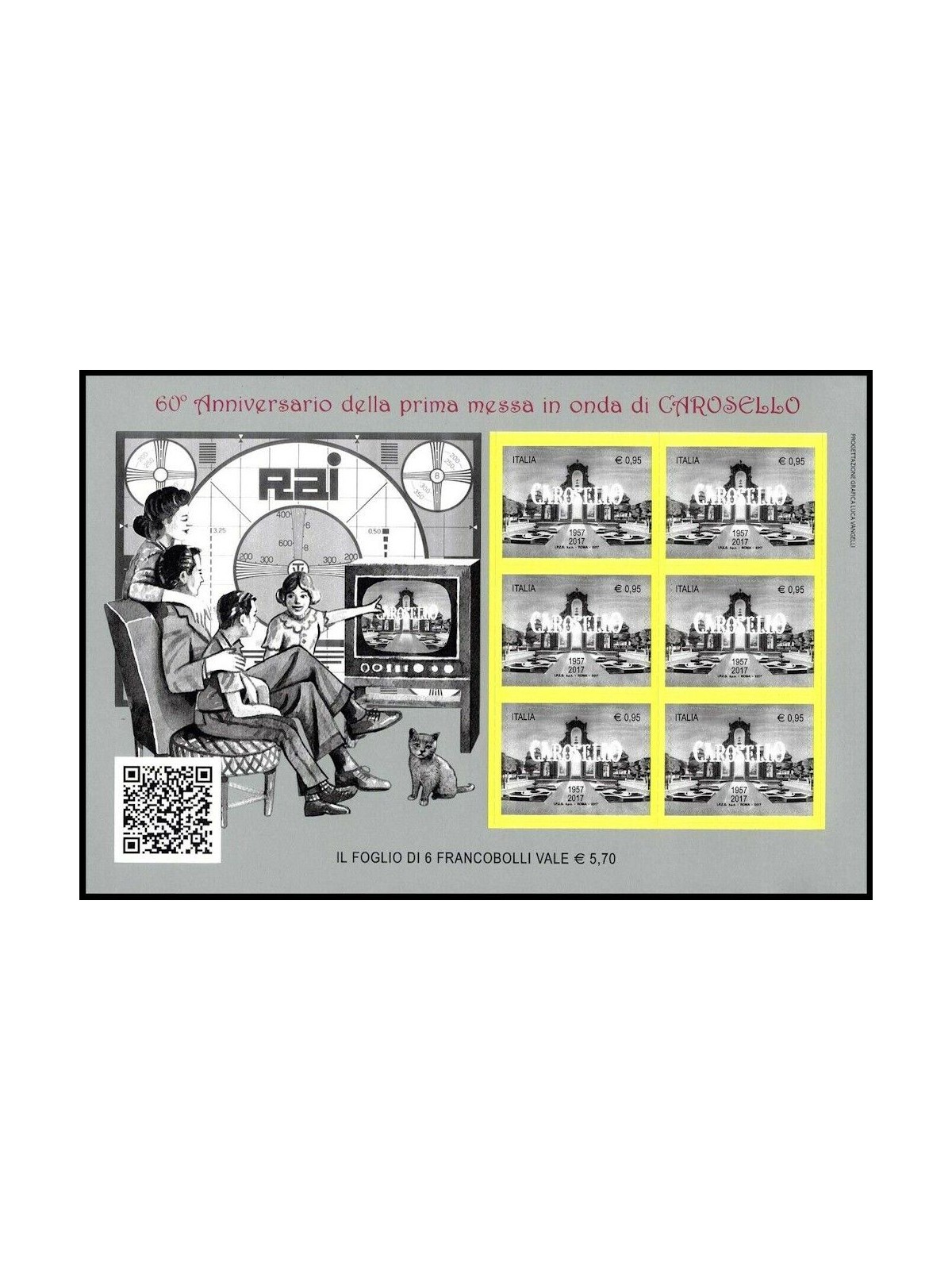 ITALY 2017 Carosello m/s MNH**