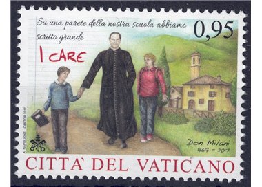 VATICANO 2017 Don Lorenzo Milani MNH**
