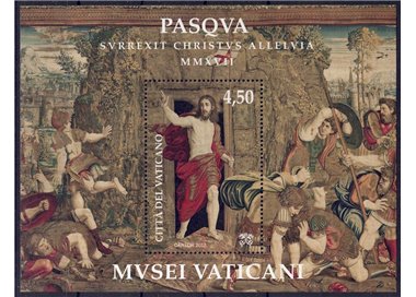 VATICANO 2017 Pasqua BF MNH**