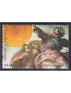 VATICAN 2015 International Year of Light MNH**